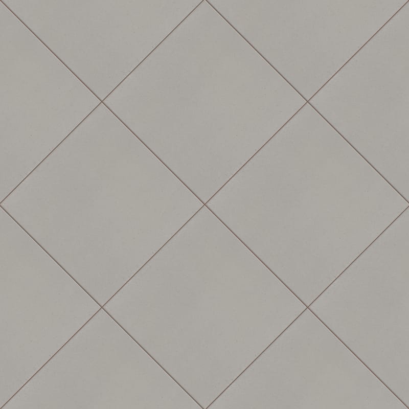 Merola Tile Quarry Grey 5-7/8" x 5-7/8" Ceramic Floor and Wall Tile