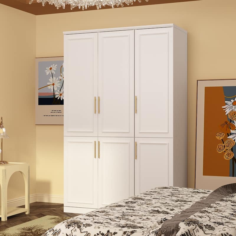Modular Wardrobe Combo Armoires Closet Freestanding Cabinet Organizer