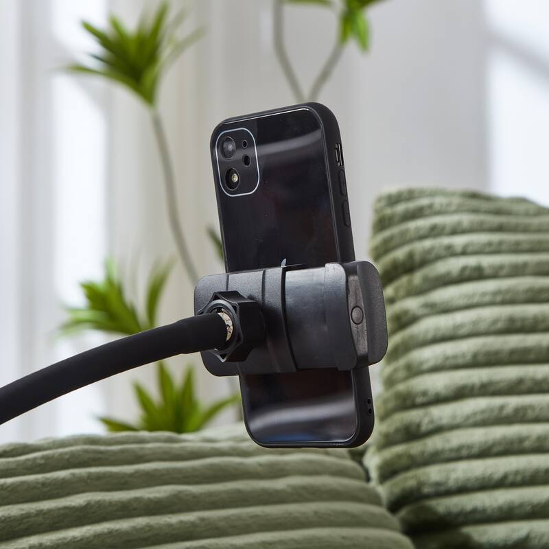 GDFStudio - 360° Swivel 55.9" Corduroy Upholstered Barrel Accent Chair