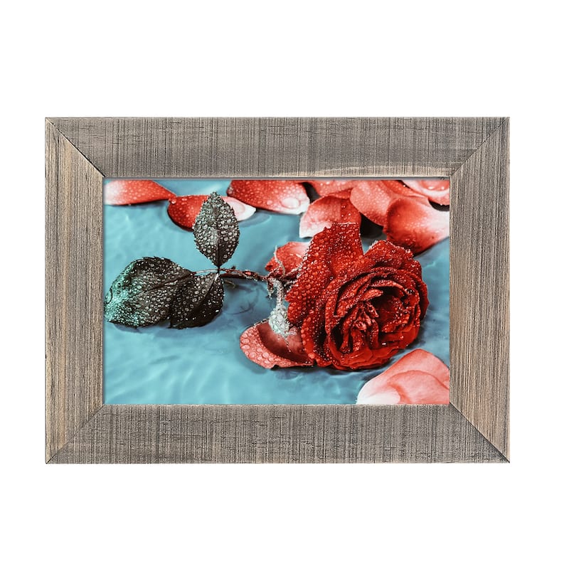Adeco Wood Picture Frame Set