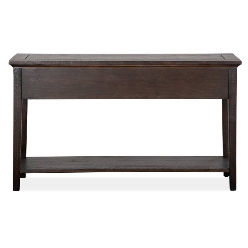 Magnussen Home Westley Falls Graphite Rectangular Sofa Table - 50''W x 16''D x 29''H