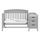 preview thumbnail 43 of 44, Graco Benton 4-in-1 Convertible Crib and Changer – GREENGUARD Gold Certified, Crib and Changing Table Combo