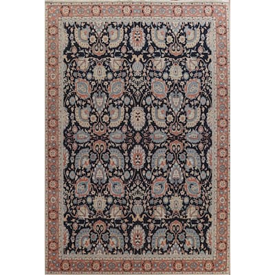Floral Wool Sultanabad Ziegler Turkish Oriental Area Rug Hand-knotted - 9'9" x 13'0"