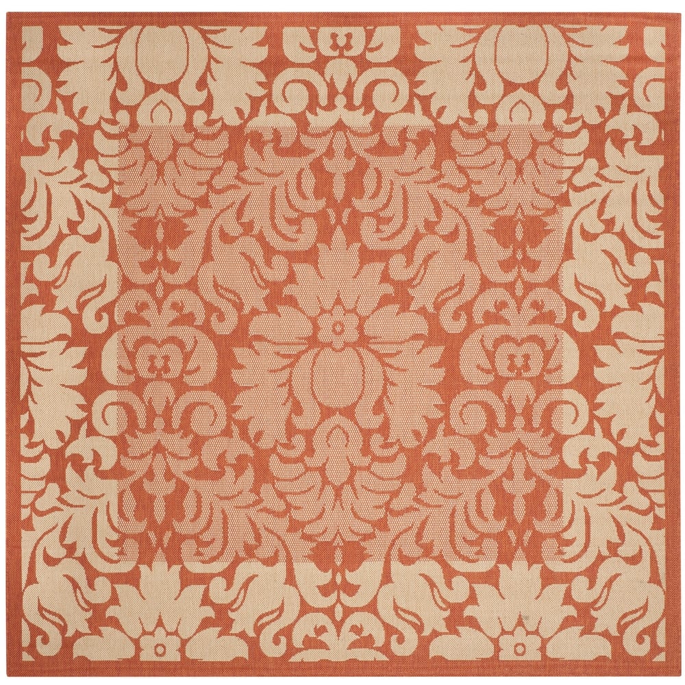 SAFAVIEH Courtyard Peggie Indoor/ Outdoor Patio Backyard Rug