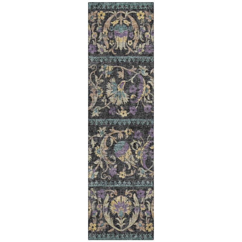 Machine Washable Indoor/ Outdoor Global Alix Chantille Rug