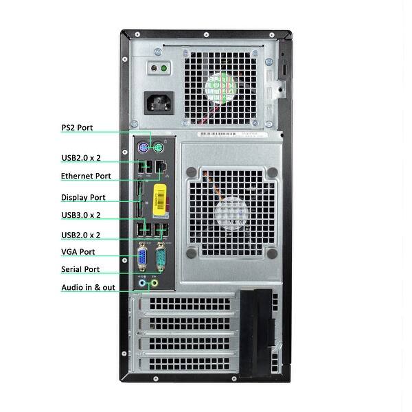 Dell Optiplex 90 T Core I7 4770 3 4ghz Cpu 16gb Ram 2tb Hdd Windows 10 Pro Pc Refurbished Overstock