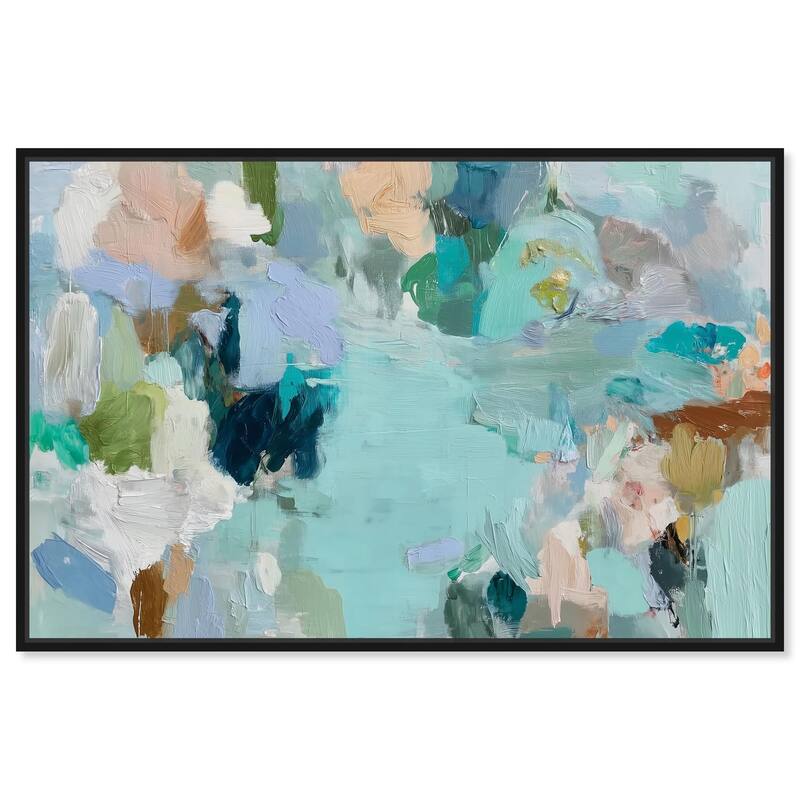 Layers of Feeling I Canvas by Art Remedy - Black - 36" x 24"