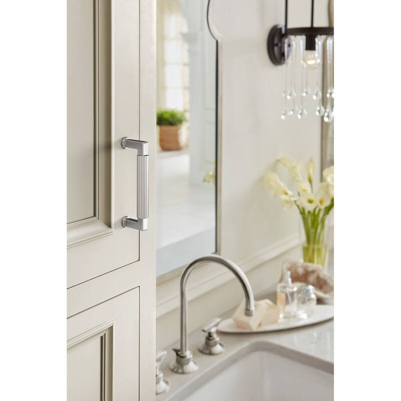 Amerock BP37643 Ballard 3-3/4" Center to Center Fluted Handle Cabinet