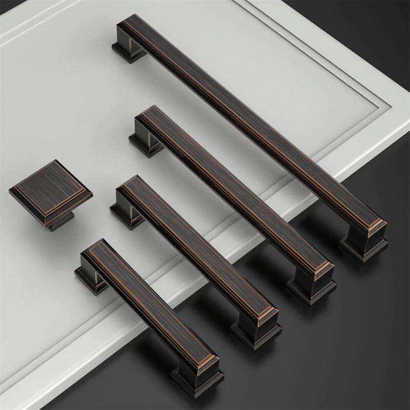 10 Pack Cabinets Cupboard Handles Drawer Pulls - 1"L x 1"W