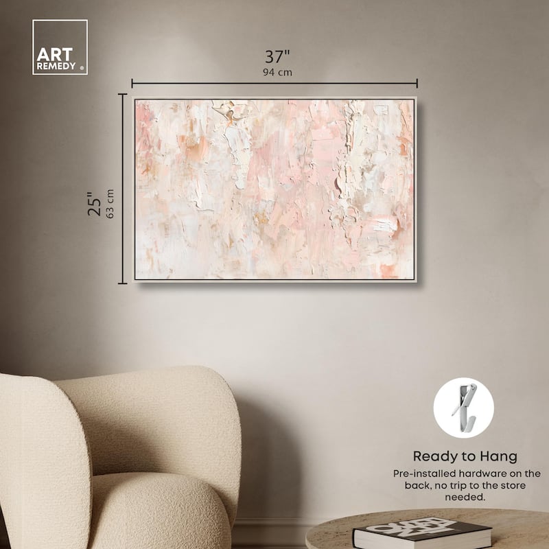 Impasto Layers Canvas by Art Remedy