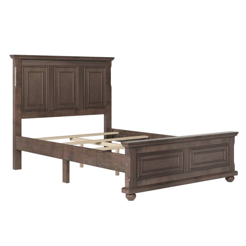 Traditional Town and Country Style Pinewood Vintage Bed