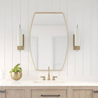 MacLuu Oblong Metal Wall Mirror