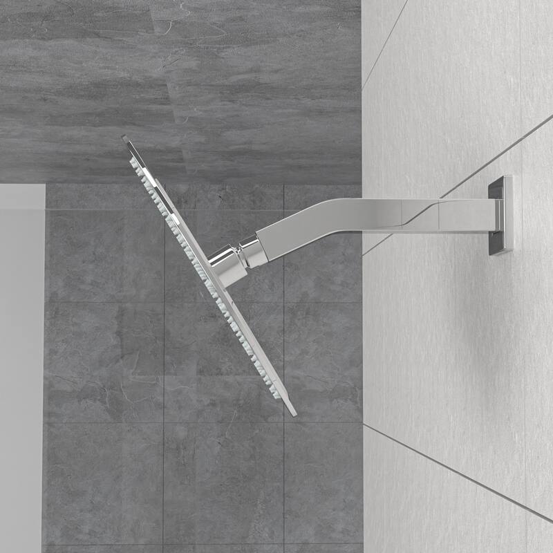 Topcraft 6" Wall Mount Shower Arm with Flange