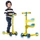 preview thumbnail 2 of 6, Lascoota 2-in-1 Kids Kick Scooter, Adjustable Height Handlebars and Removable Seat