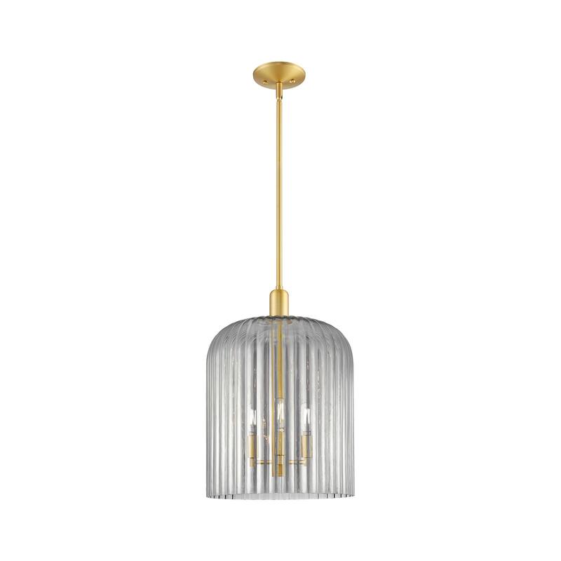 Innovations Lighting Downtown Urban - Bridal Veil - 3 Light 12" Stem Hung Mini Pendant