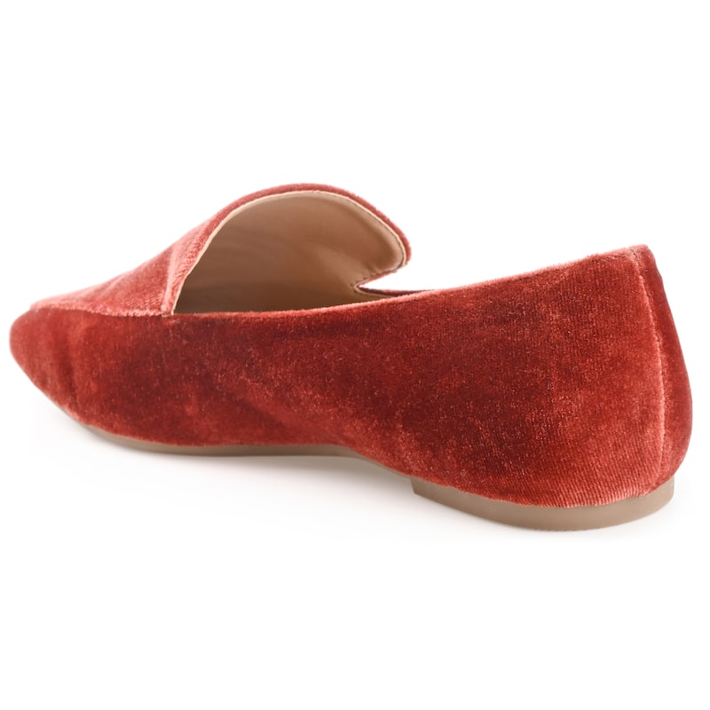 Journee Collection Women's Silas Slip On Square Toe Loafer Flats