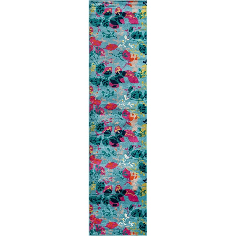 Contemporary Chorisia Collection Area Rug