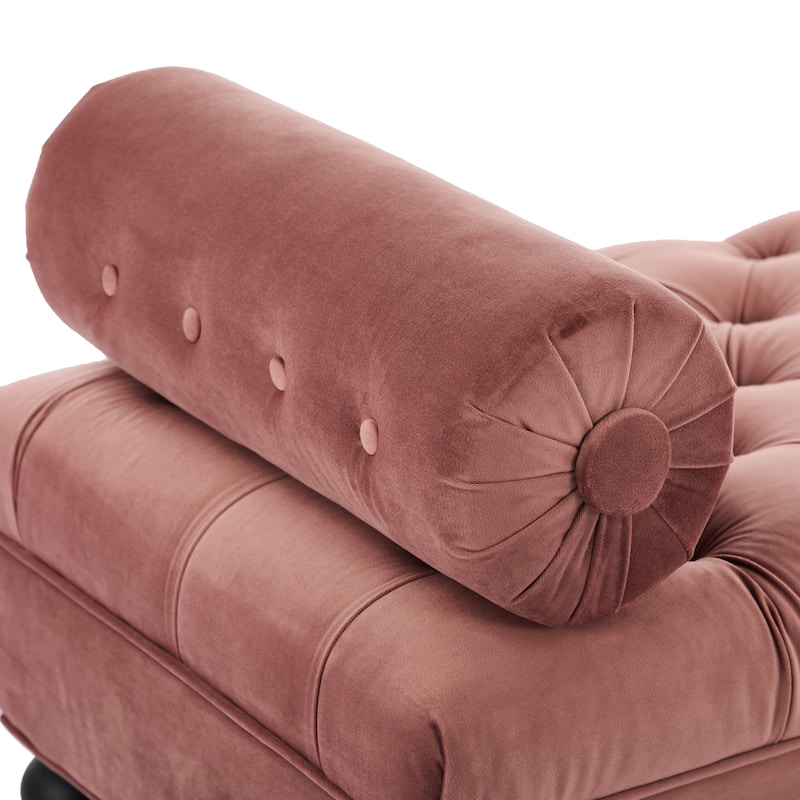 Christopher Knight Home - Anne Bedroom End-of-Bed Bench with 2 Pillows and Velvet Upholstery