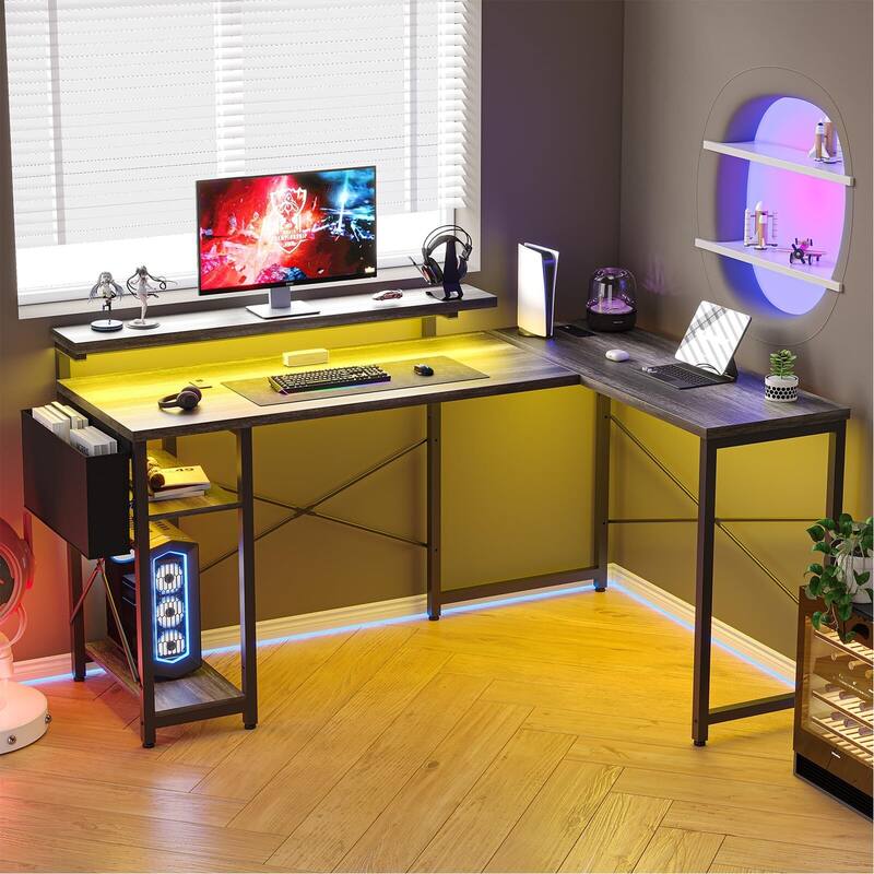 L Shaped Gaming Computer Desk
