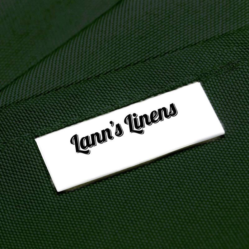 5pk 90 x 156in Polyester Tablecloths for Weddings Hunter Green