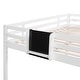 preview thumbnail 26 of 40, Kid-Friendly Design Full Size Loft Bed with Ladder Kids Bed