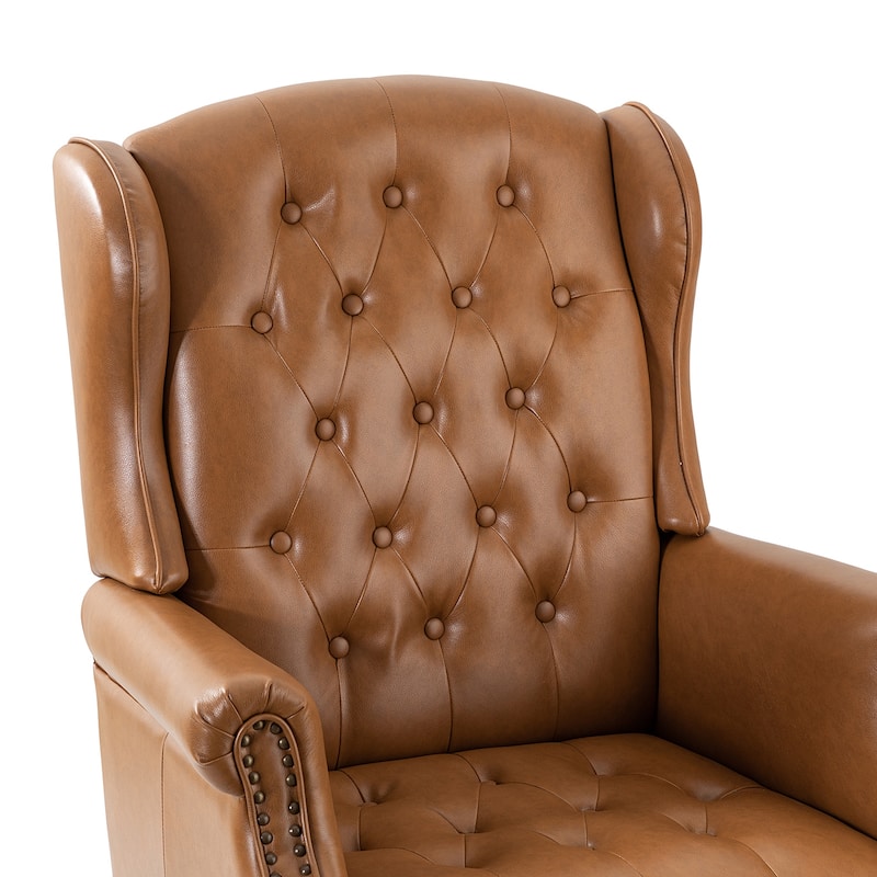 Maximiliano Modern Swivel Executive Chair with Tufted Back by HULALA HOME