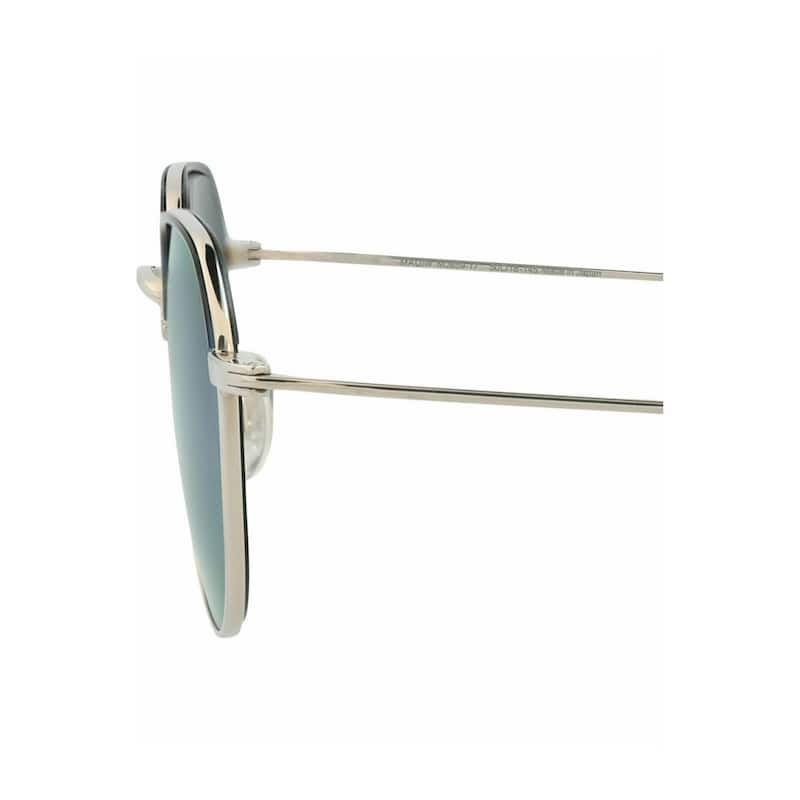 Maui Jim Round-Frame Titanium Sunglasses