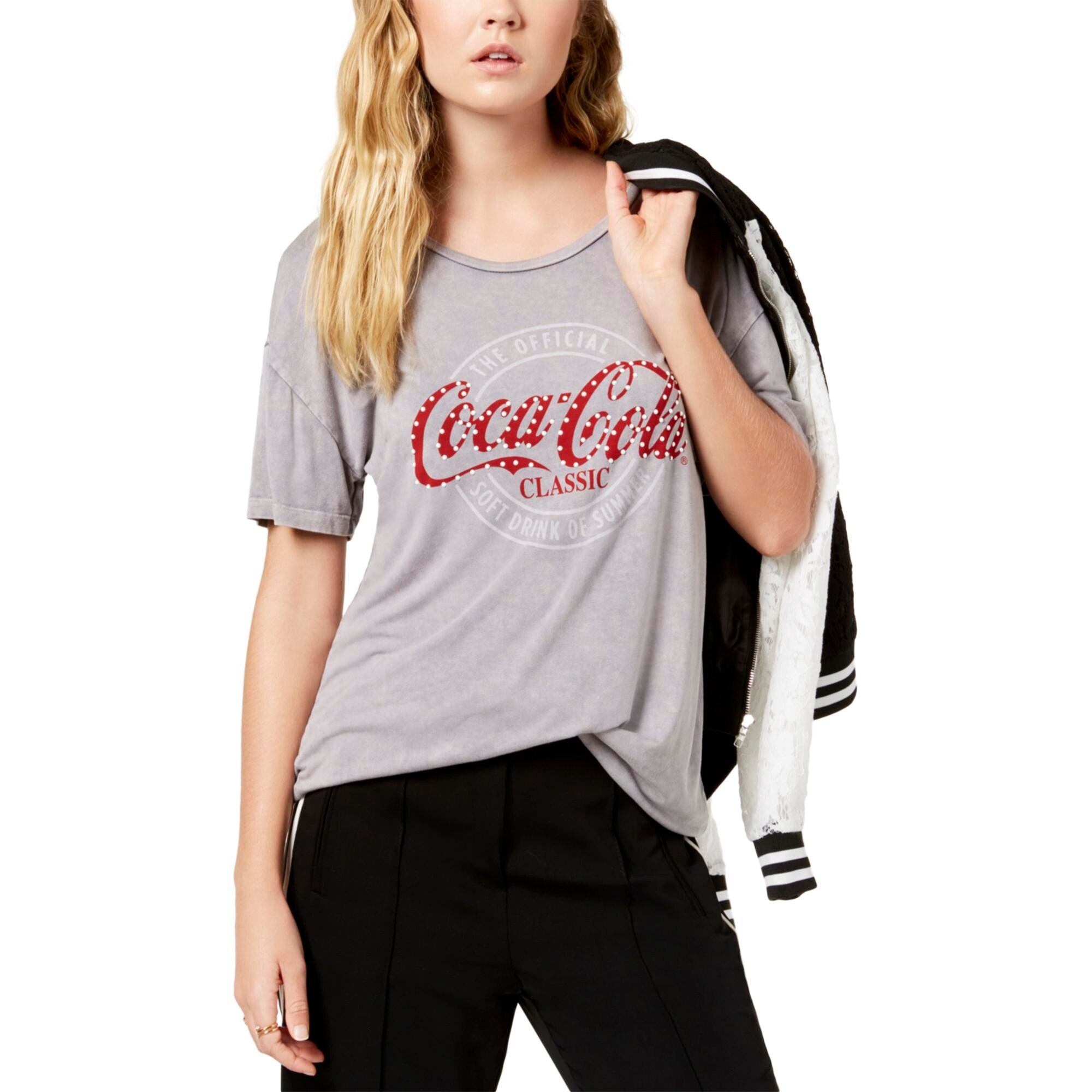 Shop True Vintage Womens Coca Cola T Shirt Graphic Tee Grey Xl Overstock 31503398