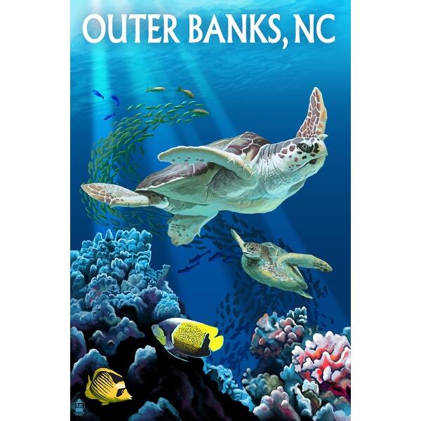 Shop Outer Banks North Carolina Sea Turtles Lantern Press
