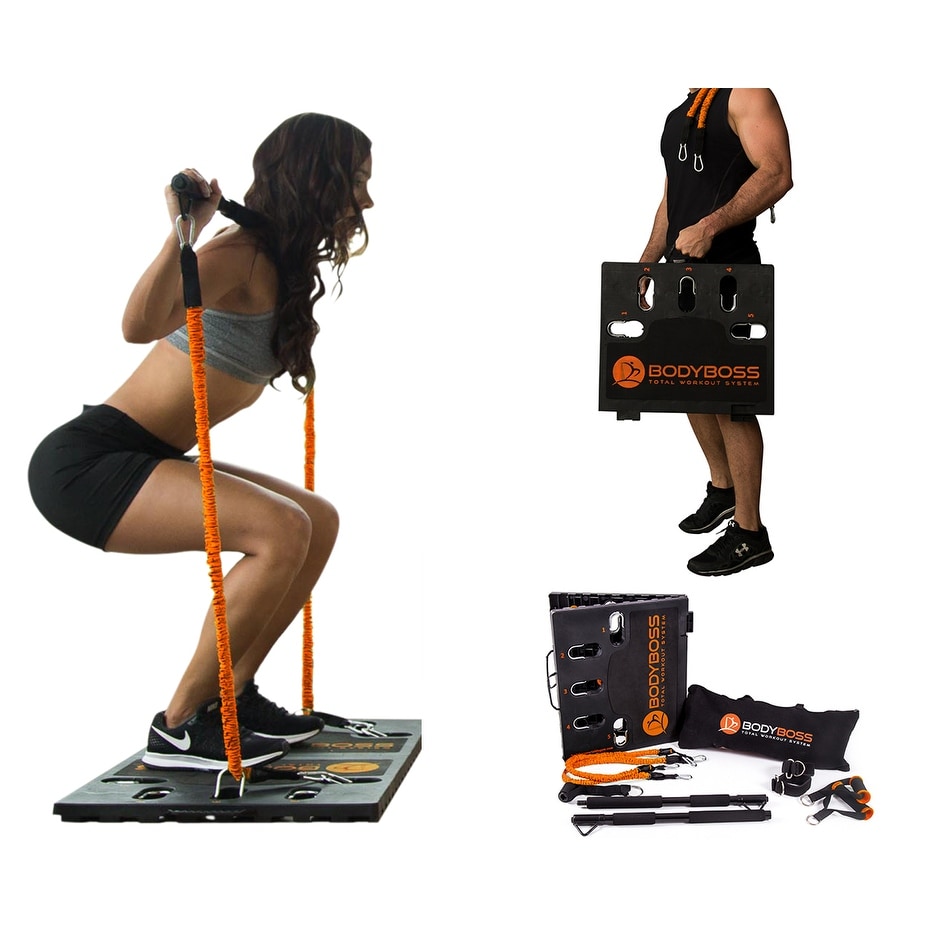 BodyBoss Full Portable Home Gym Workout Package Band