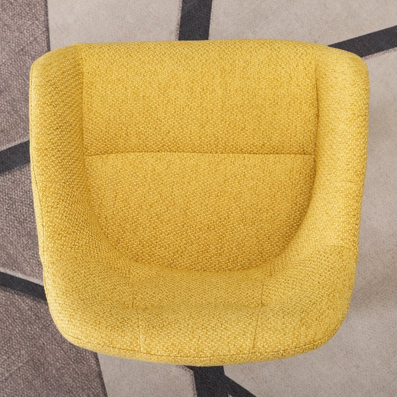 Modern Home Office Swivel Desk Chair Fabric Accent Chair