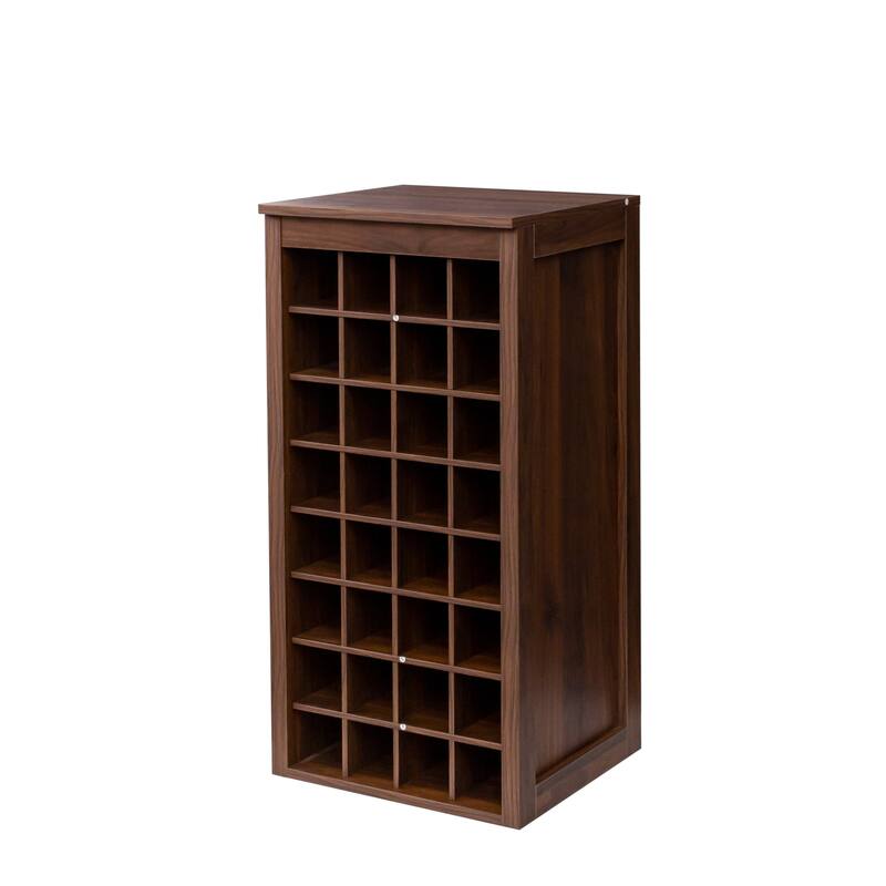 GDF Studio - Centennial Modern 35.43" Tall Modular Wine Bar Buffet Cabinet Storage