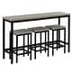 preview thumbnail 10 of 17, 4 piece Dining Table Set Kitchen Set