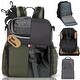 preview thumbnail 12 of 10, GillyGro Diaper Bag Backpack with In-built Booster, Roll-out Changing Pad, Organizer Insert