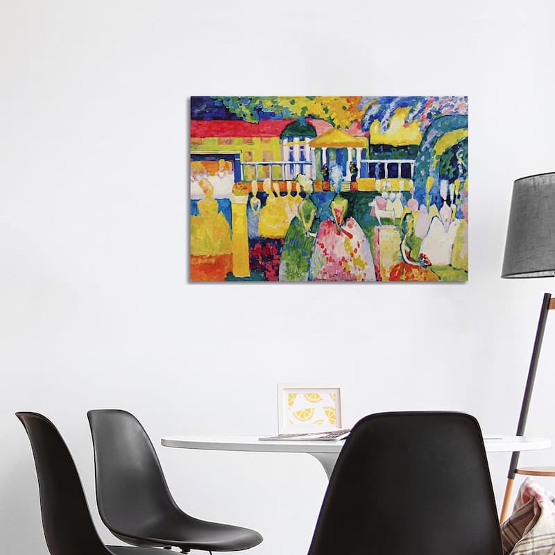 iCanvas "Crinolines" by Wassily Kandinsky Canvas Print - 26x40x1.5