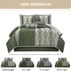 preview thumbnail 65 of 81, Nanshing Daniella 7-Piece Modern Geometric Comforter Set