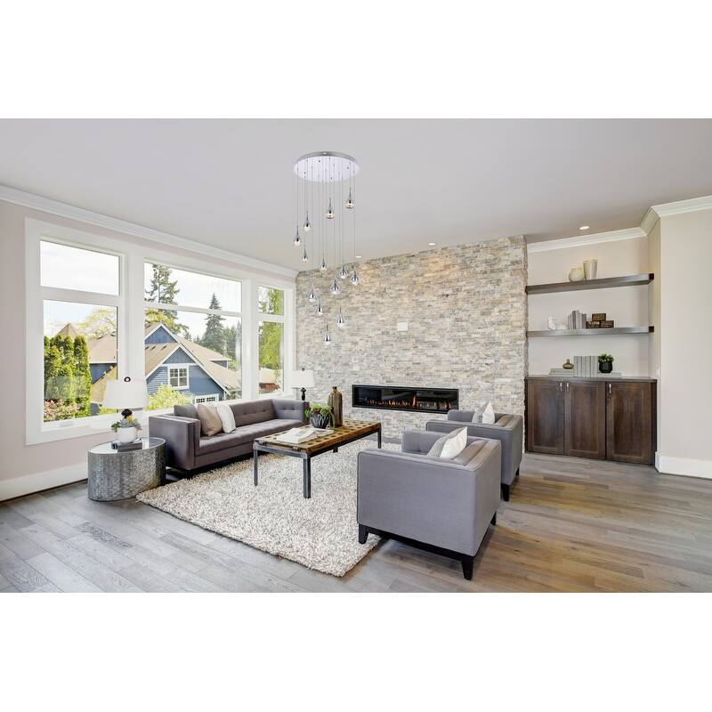 Indigo Home 30 inch LED chandelier