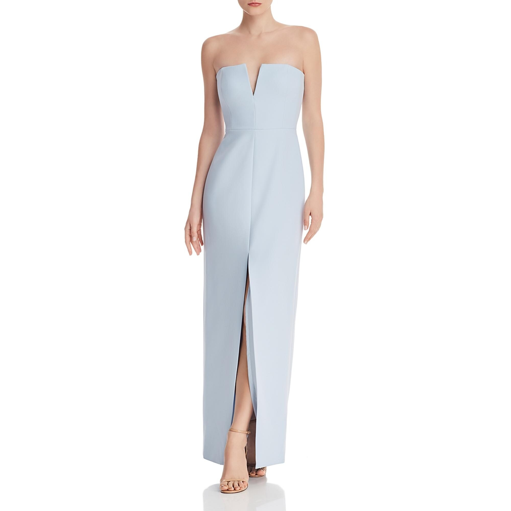Bcbg Max Azria Womens Evening Dress Strapless Slit Overstock 28712295 Discover over 1800 of our best selection of 1 on aliexpress.com with. bcbg max azria womens evening dress strapless slit