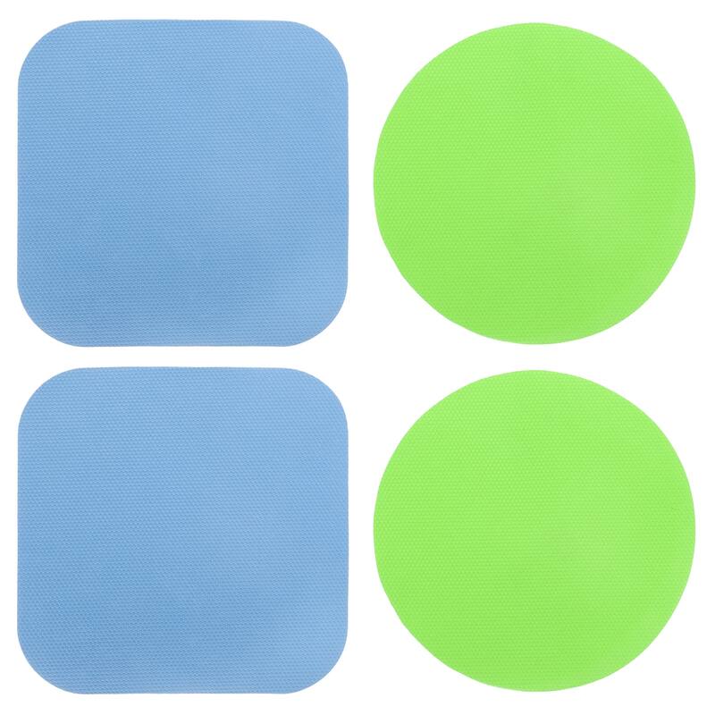 4Pcs Rubber Jar Opener Grippers Pads, Heat-insulated Grippers Pads