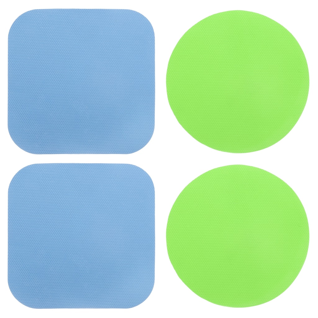 4Pcs Rubber Jar Opener Grippers Pads, Heat-insulated Grippers Pads