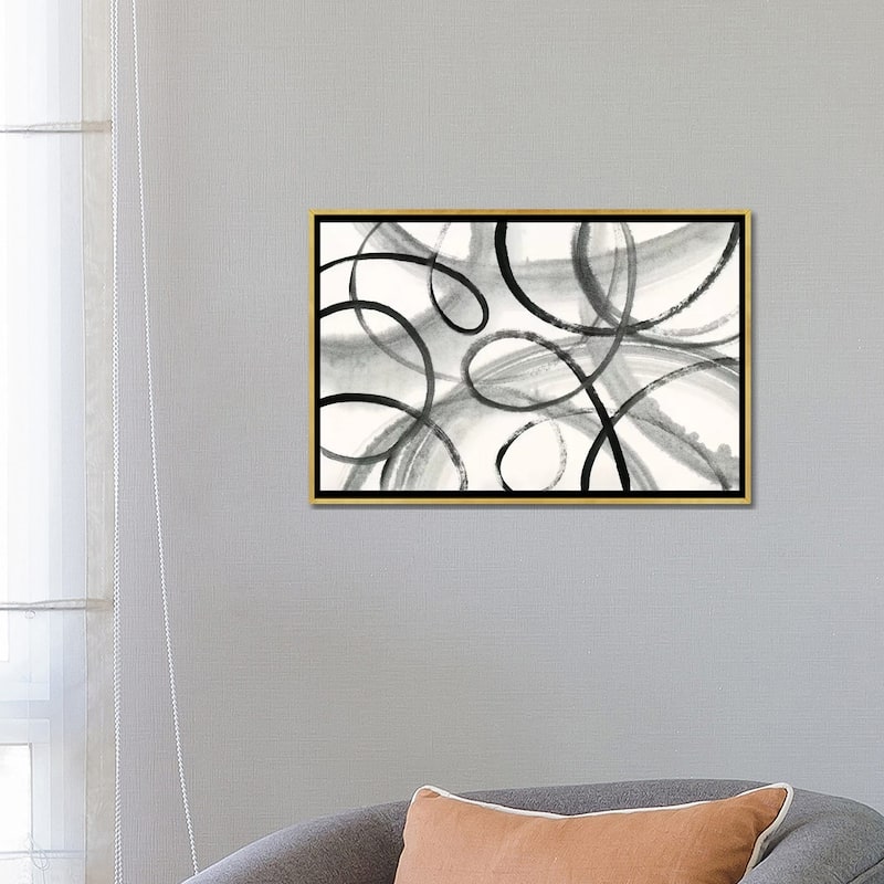 iCanvas "Calligraphia" by Sue Schlabach Framed