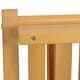 preview thumbnail 9 of 16, Outsunny Outdoor Foldable Garden Bench, 2-Seater Patio Wooden Bench, Loveseat Chair with Backrest and Armrest