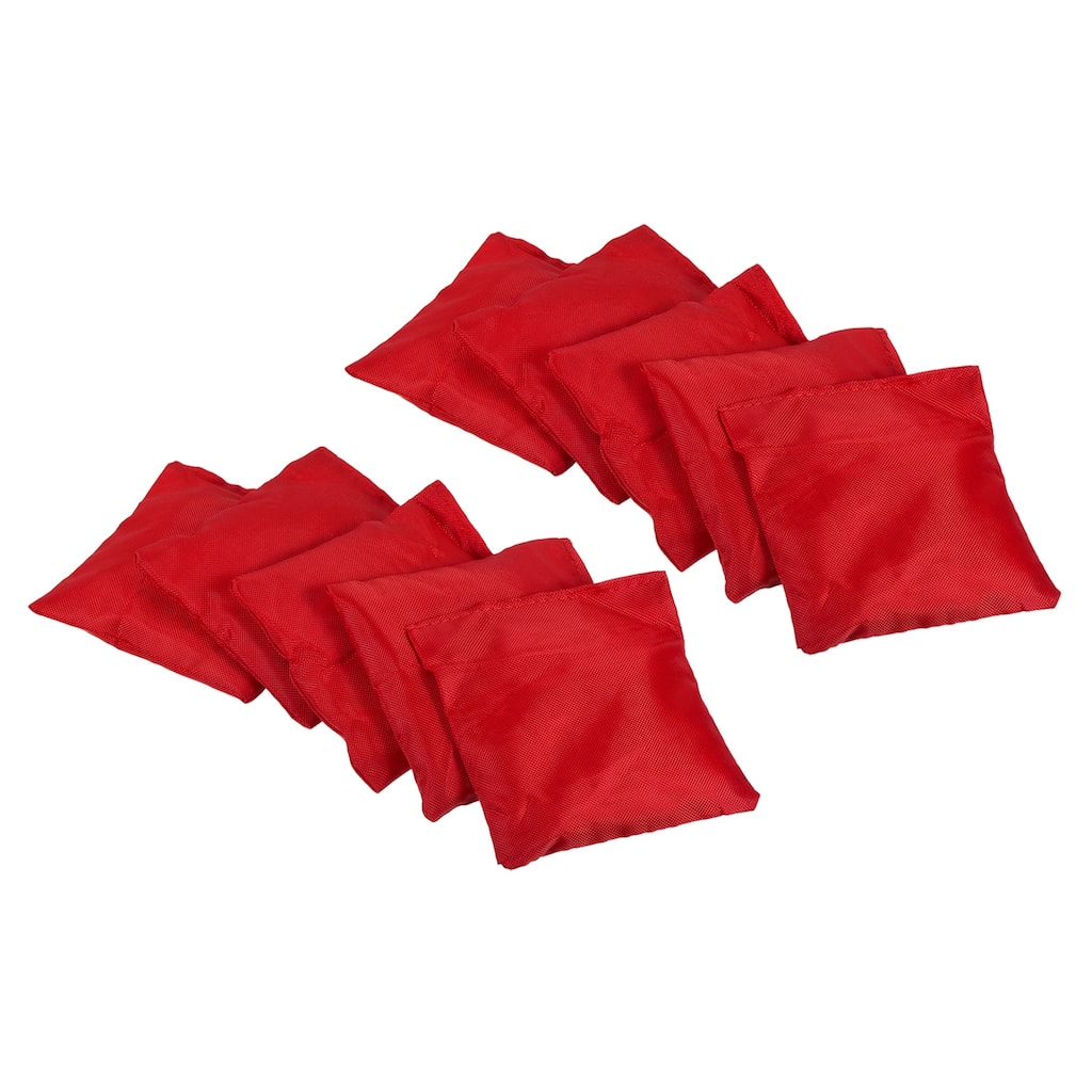 Cornhole Bean Bags, 10Pcs Canvas Sandbag for Carnival Outdoor Game
