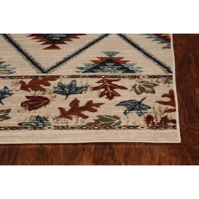 Porch & Den Worcester Ivory Southwestern Rug