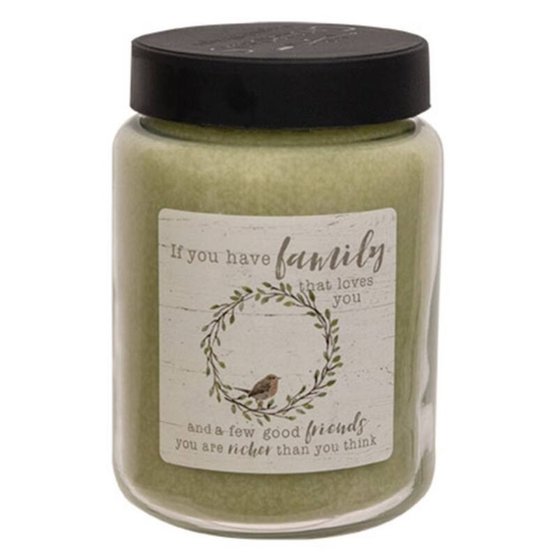 26oz Scented Jar Candle with Dual Wicks and Clean-Burning Paraffin Wax 140 Hour Burn Time - 4”L x 4”W x 5.50"H