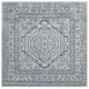 preview thumbnail 85 of 230, SAFAVIEH Adirondack Cheyenne Rustic Oriental Medallion Rug 6' Square - Light Grey/Dark Grey