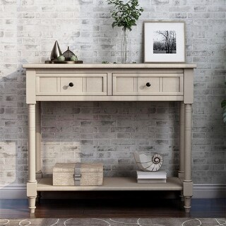 Antique gray entryway table solid wood console table dining rooms table ...