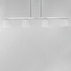 preview thumbnail 7 of 9, Maxim 21236 Scoop 4 Light 46" Wide Linear Pendant