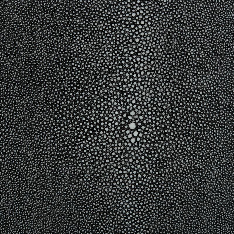 SAFAVIEH Couture Pessa Faux Shagreen Black End Table - 20Wx20Dx18H