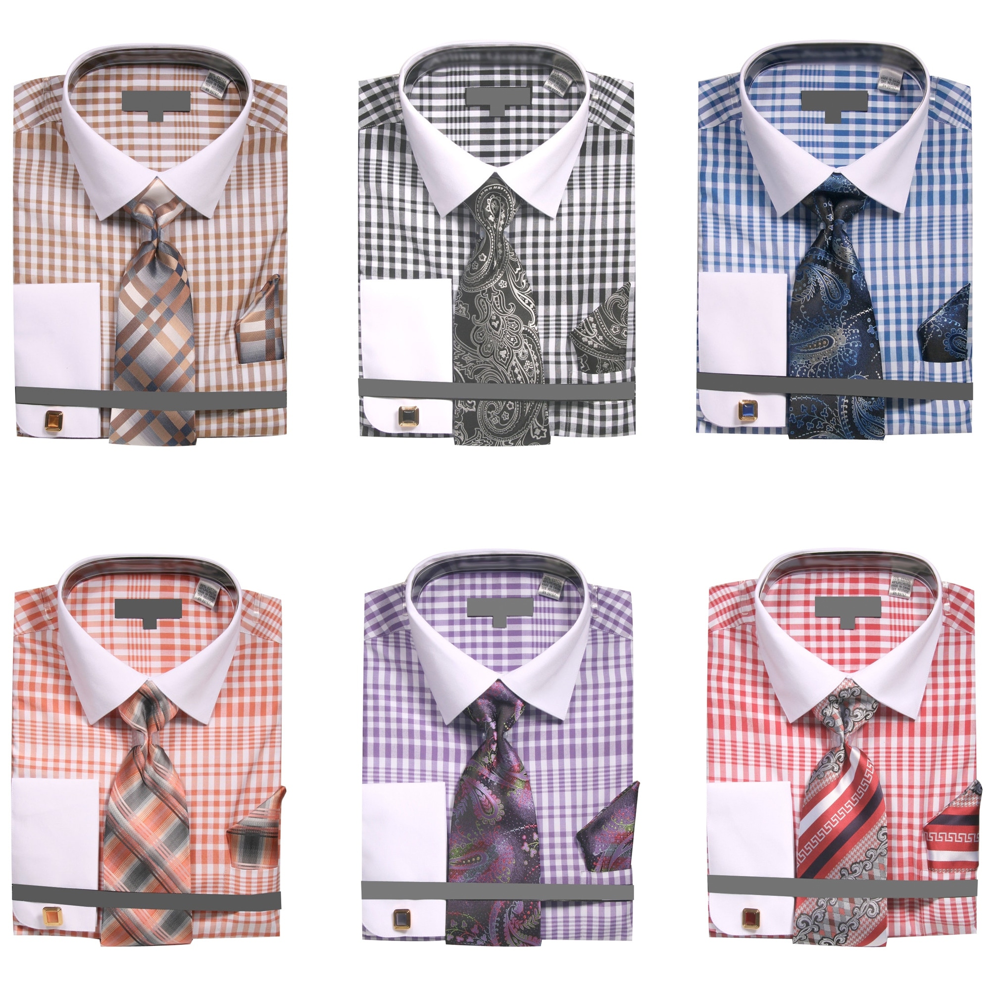 men's french cuff dress shirts